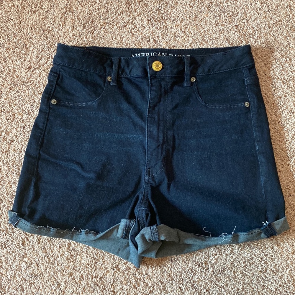 American Eagle Sky High Denim Shorts